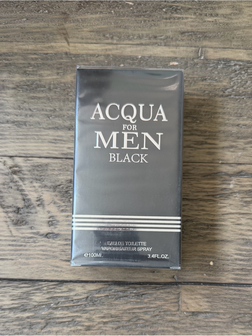 Acqua for Men Black 3.4fl Oz
New in box